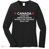 Canada Shirt From The Pentaverate. Women's Long Sleeve Shirt thumb 0