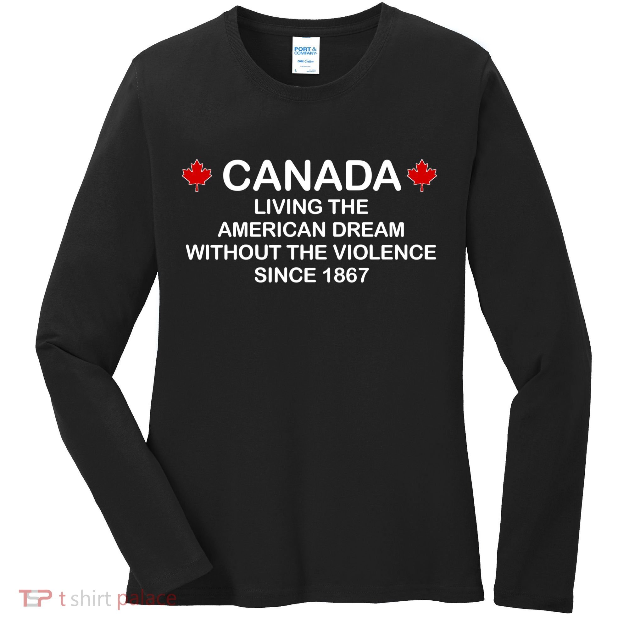 Canada Shirt From The Pentaverate. Women's Long Sleeve Shirt