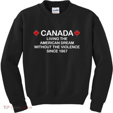 Canada Shirt From The Pentaverate. Kids Sweatshirt