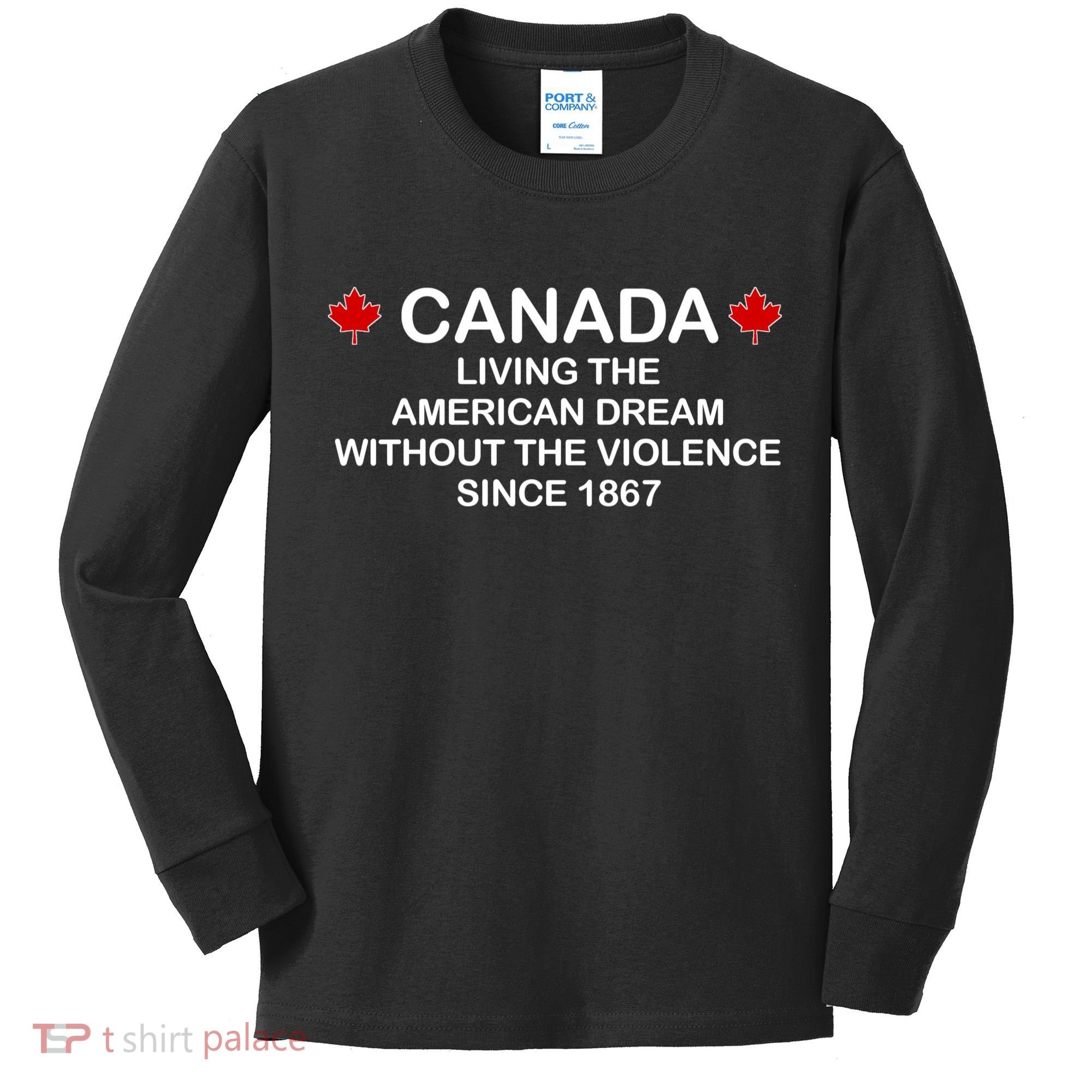 Canada Shirt From The Pentaverate. Kids Long Sleeve Shirt