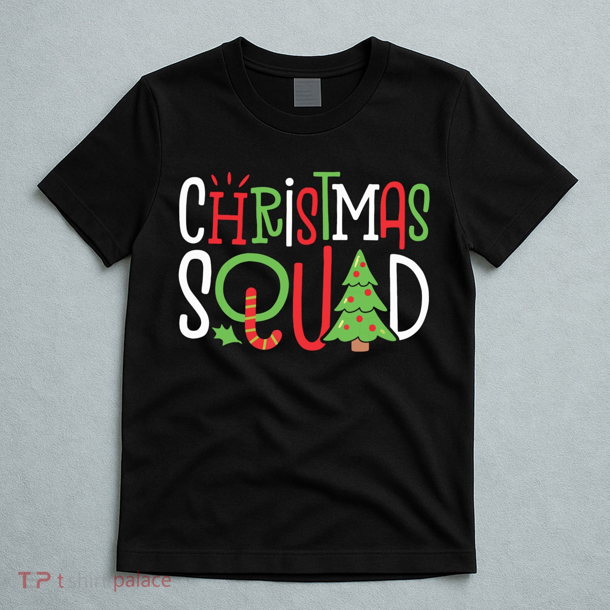 Christmas Squad Funny Xmas Tree Family Matching Pajamas Boy T-Shirt