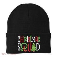 Christmas Squad Funny Xmas Tree Family Matching Pajamas Boy Beanie thumb 0