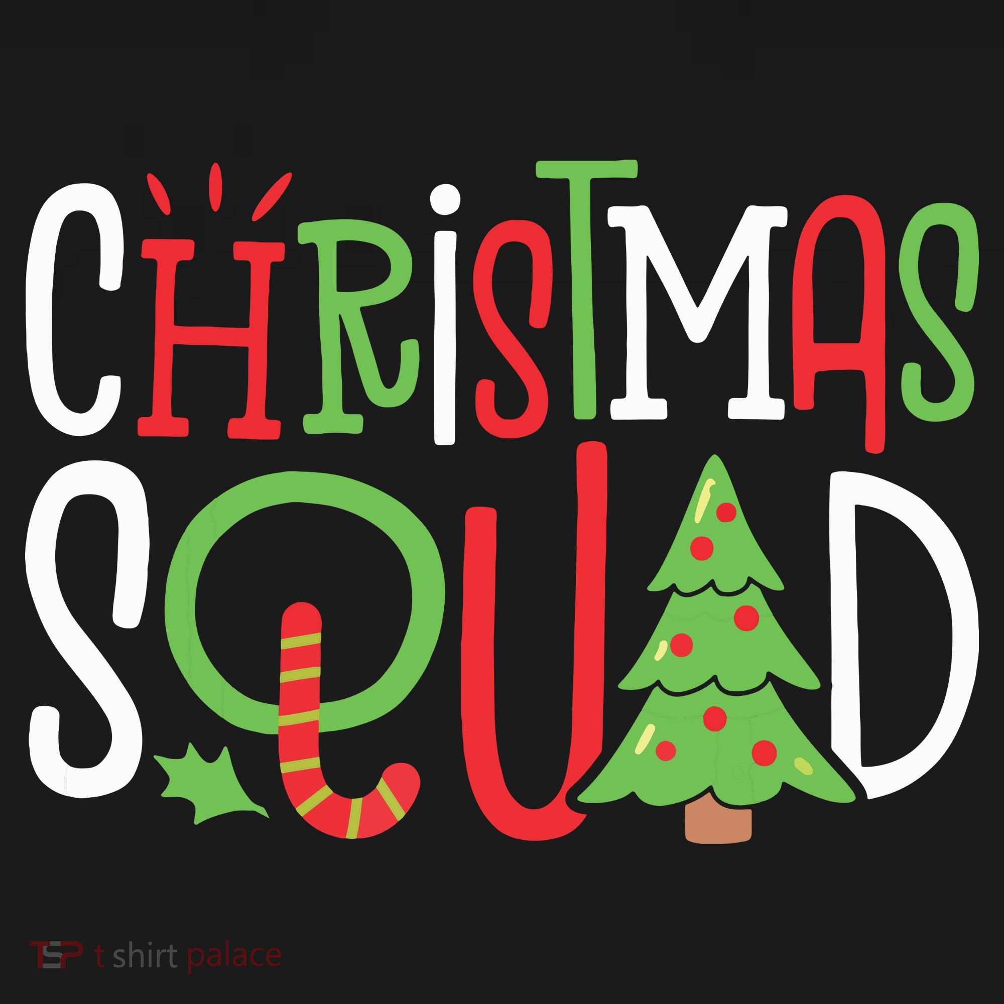 Christmas Squad Funny Xmas Tree Family Matching Pajamas Boy Baby Bodysuit