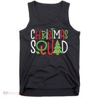 Christmas Squad Funny Xmas Tree Family Matching Pajamas Boy Tank Top thumb 0