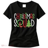 Christmas Squad Funny Xmas Tree Family Matching Pajamas Boy Women's T-Shirt thumb 0