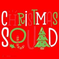 Christmas Squad Funny Xmas Tree Family Matching Pajamas Boy Santa Hat thumb 1