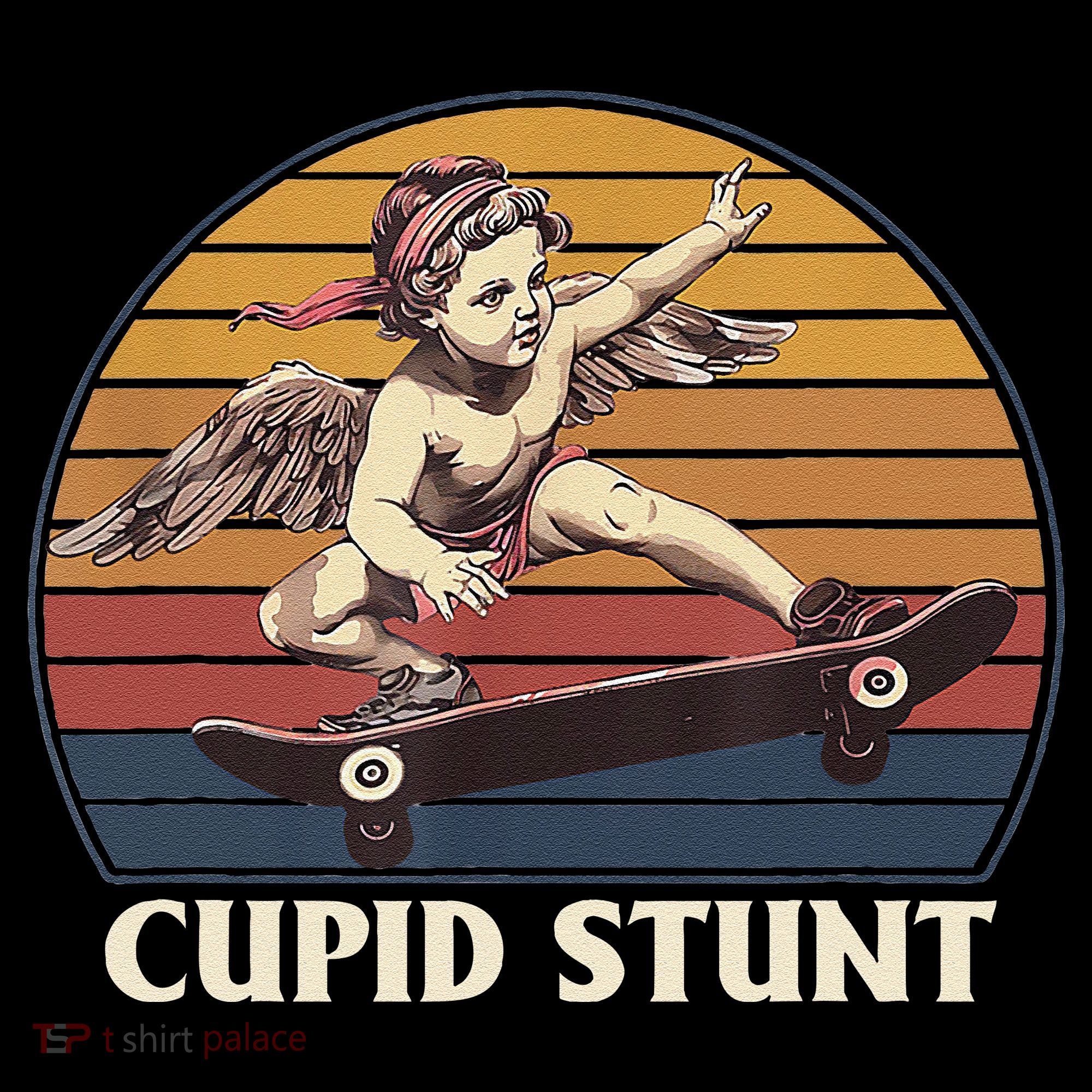 Cupid Stunt Funny Sarcastic Offensive Humor Embarrassing Sweatshirt