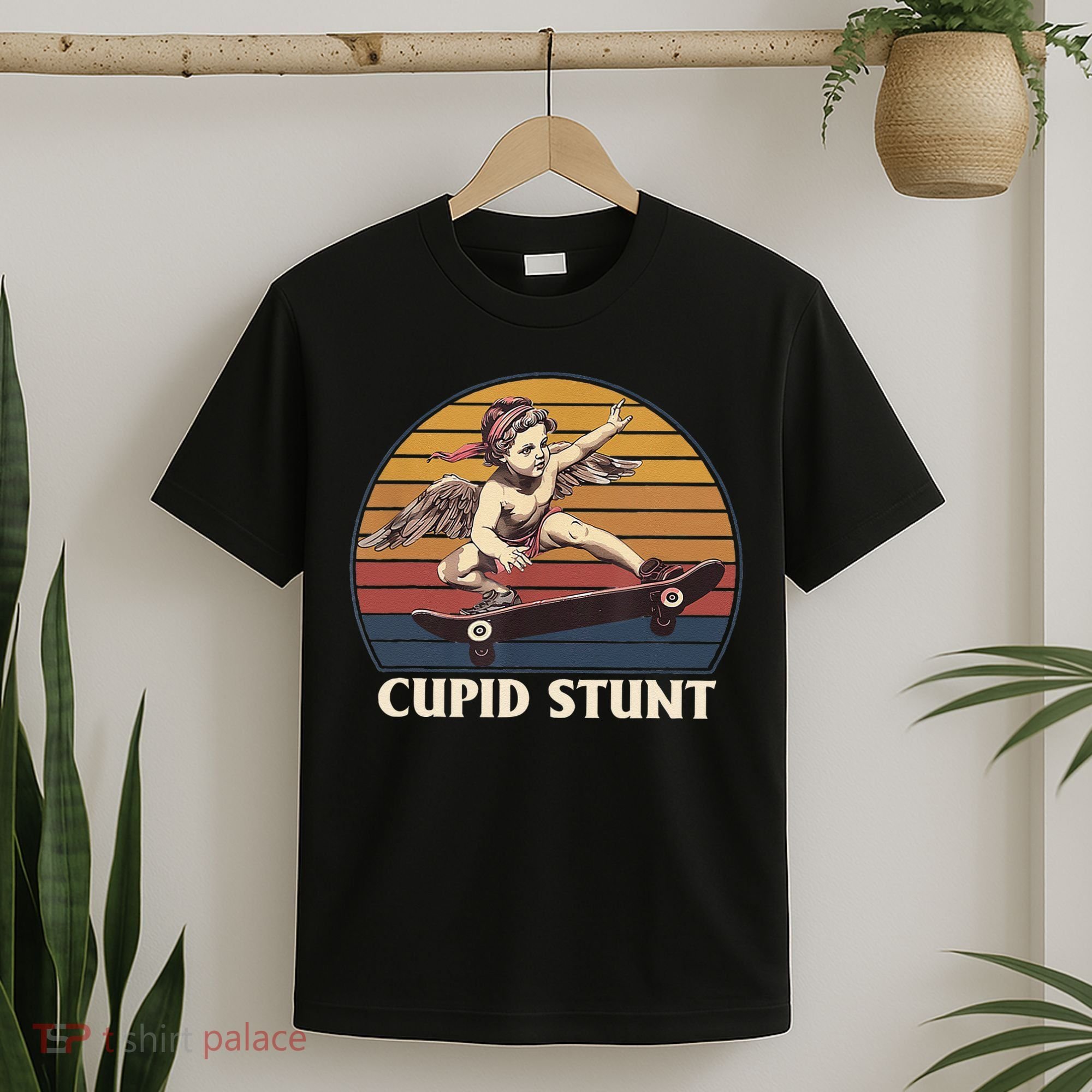 Cupid Stunt Funny Sarcastic Offensive Humor Embarrassing T-Shirt