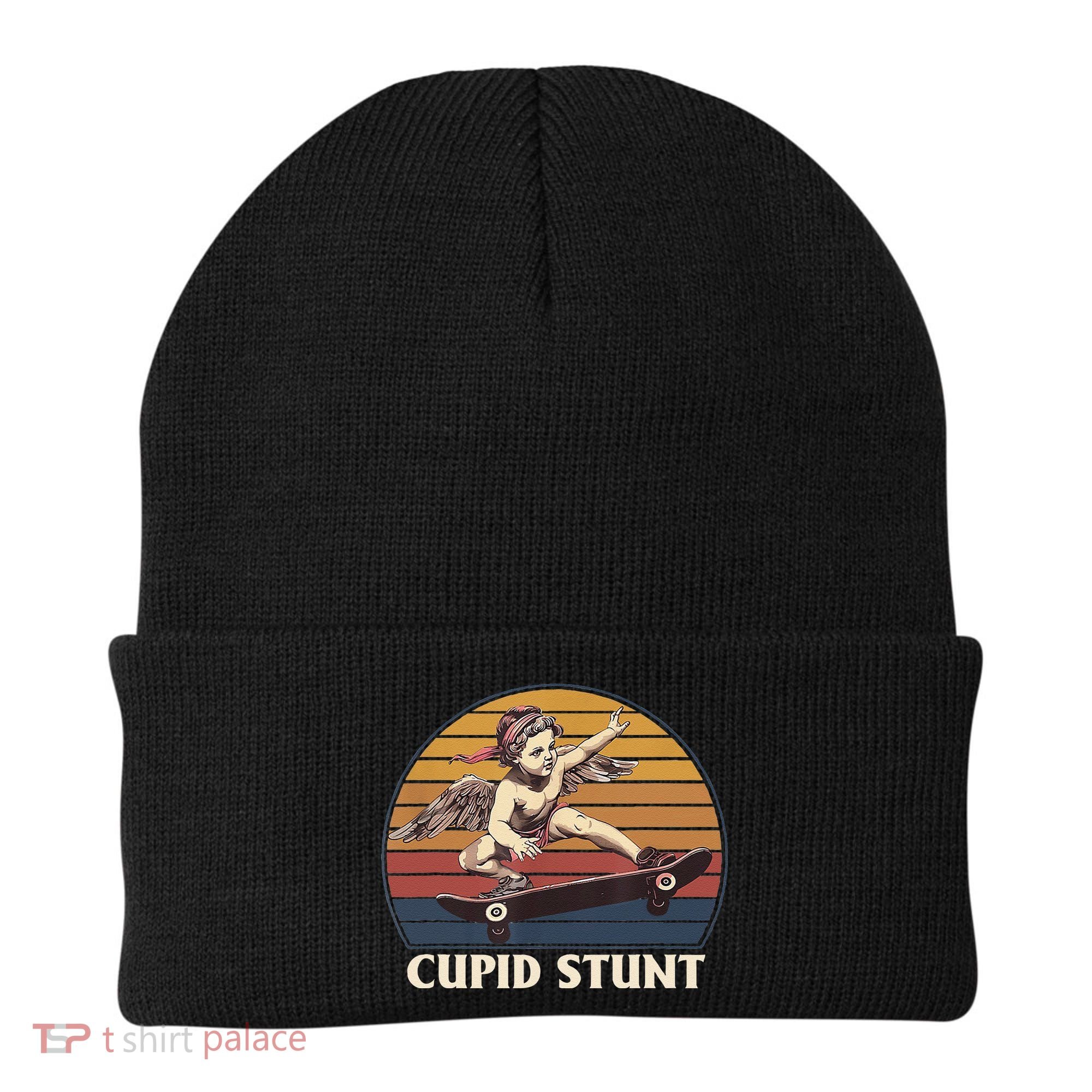 Cupid Stunt Funny Sarcastic Offensive Humor Embarrassing Beanie