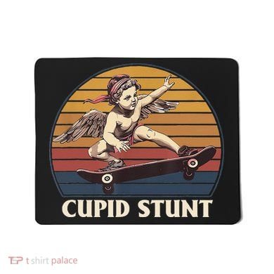 Cupid Stunt Funny Sarcastic Offensive Humor Embarrassing Mousepad