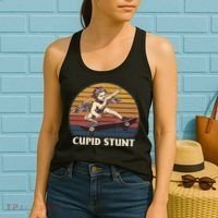 Cupid Stunt Funny Sarcastic Offensive Humor Embarrassing Women's Tank Top thumb 2