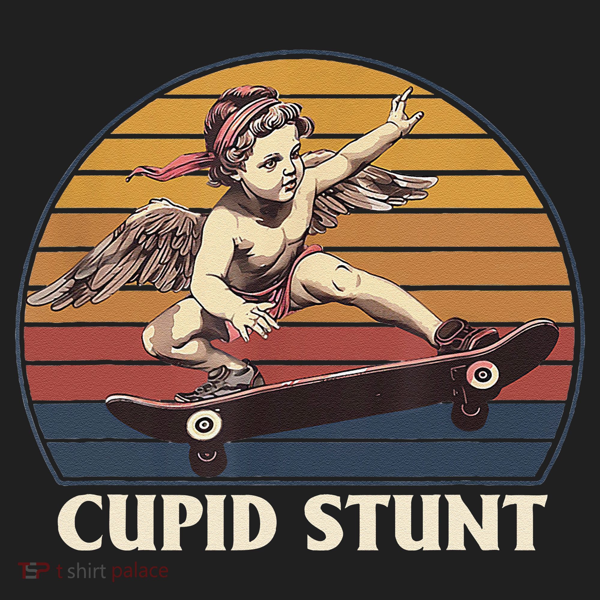 Cupid Stunt Funny Sarcastic Offensive Humor Embarrassing Golf Towel