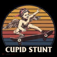 Cupid Stunt Funny Sarcastic Offensive Humor Embarrassing Women's T-Shirt thumb 6