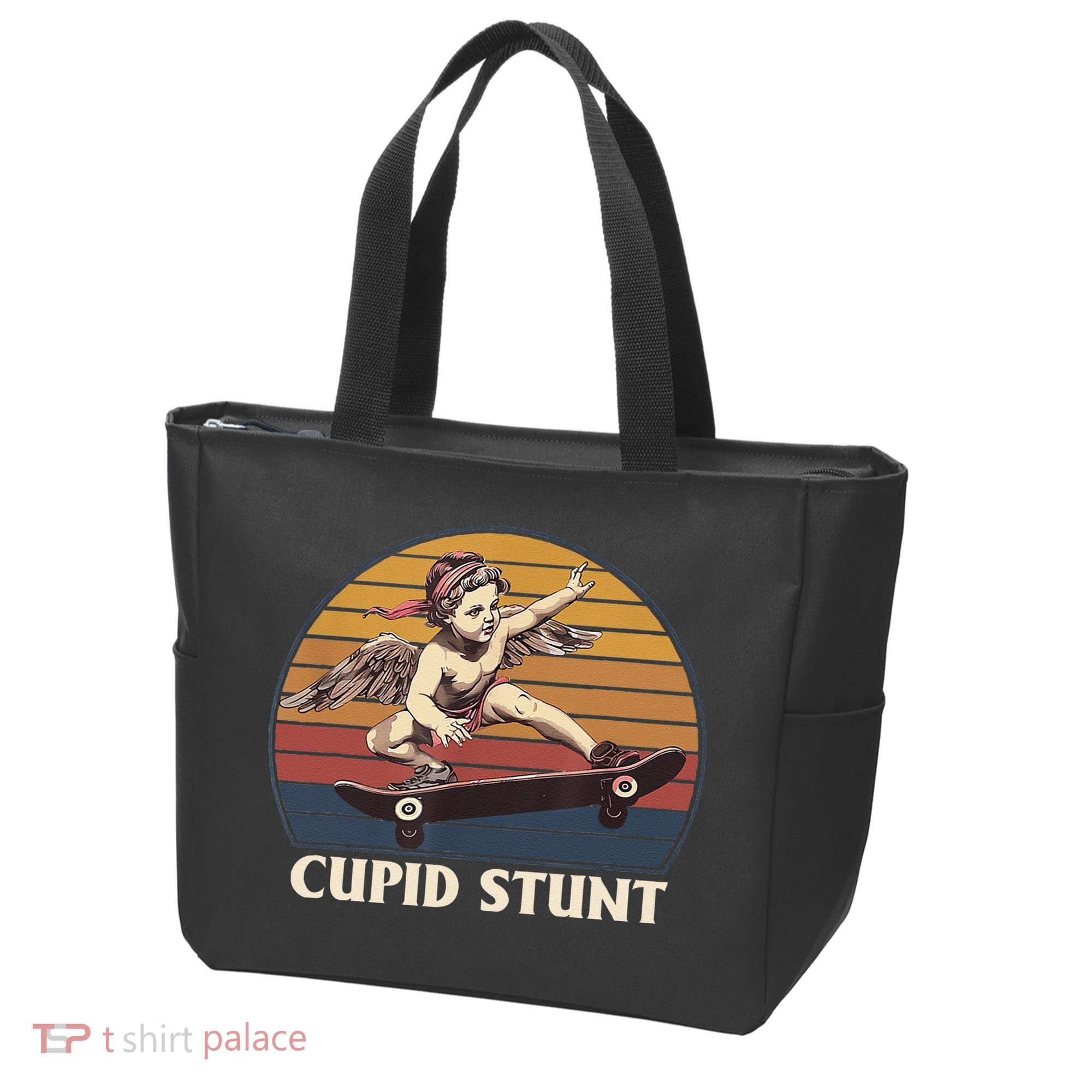 Cupid Stunt Funny Sarcastic Offensive Humor Embarrassing Tote Bag