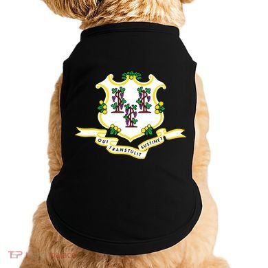 Connecticut State Flag Doggie Tank