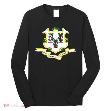Connecticut State Flag Long Sleeve Shirt