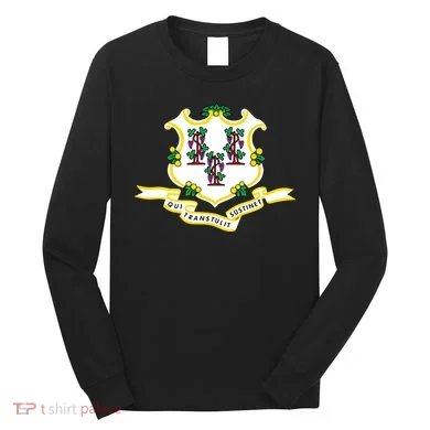 Connecticut State Flag Long Sleeve Shirt