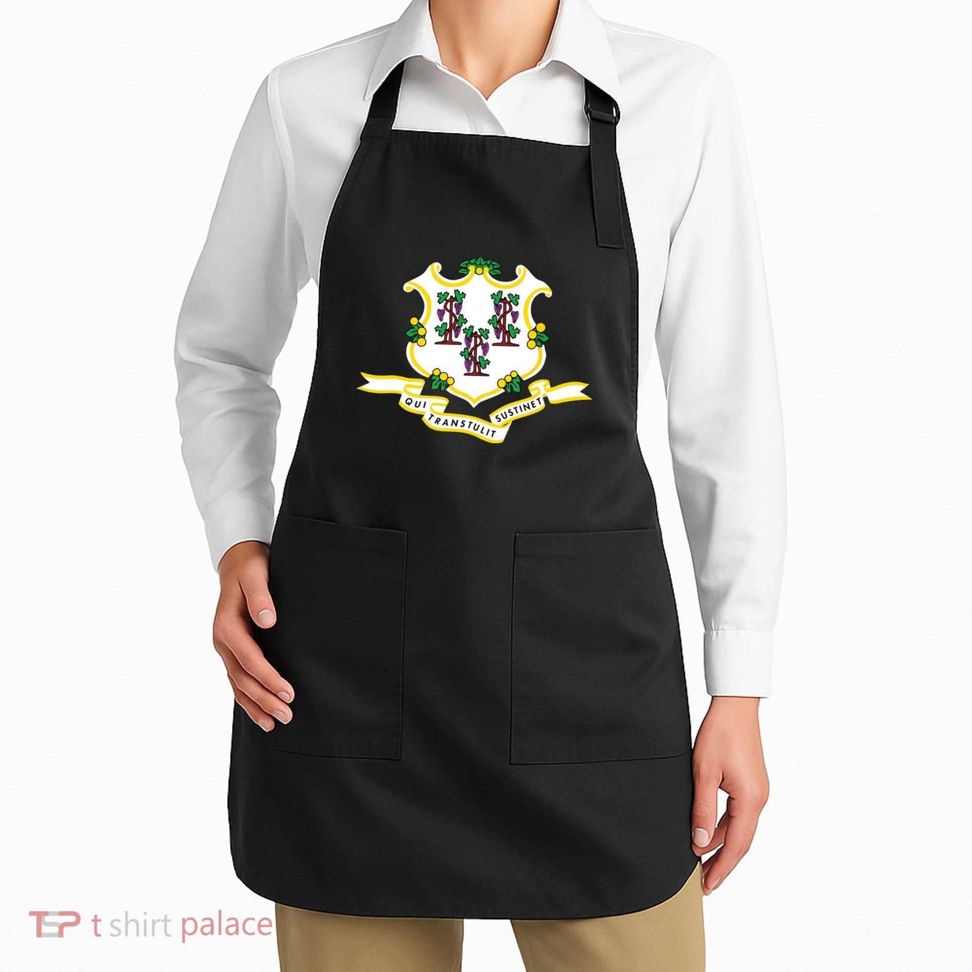 Connecticut State Flag Apron