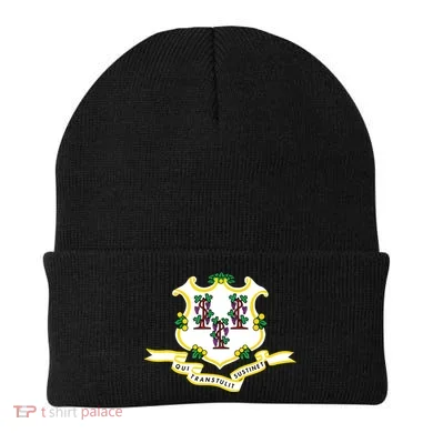 Connecticut State Flag Beanie