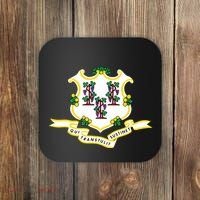 Connecticut State Flag Coaster thumb 0