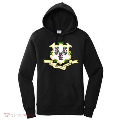Connecticut State Flag Women's Hoodie