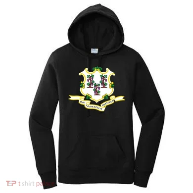 Connecticut State Flag Women's Hoodie