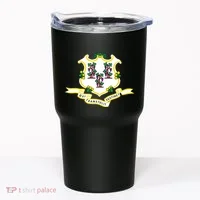 Connecticut State Flag Tumbler thumb 0