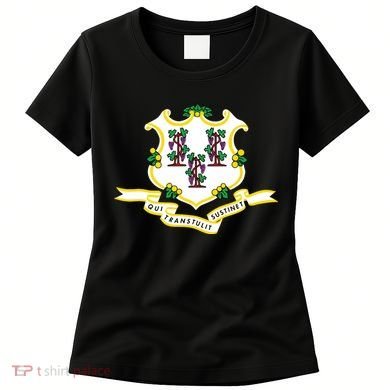Connecticut State Flag Women's T-Shirt