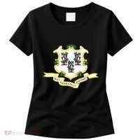 Connecticut State Flag Women's T-Shirt thumb 0