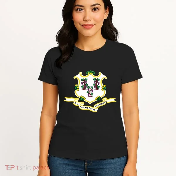 Connecticut State Flag Women's T-Shirt