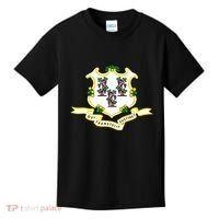 Connecticut State Flag Kids T-Shirt thumb 0