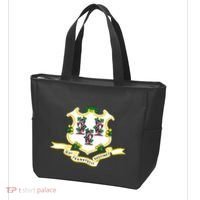 Connecticut State Flag Tote Bag thumb 3