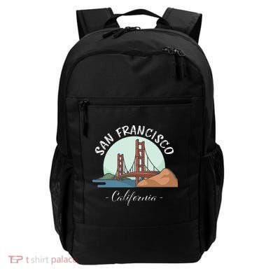 California San Francisco Gift Golden Gate Bridge Souvenir Backpack