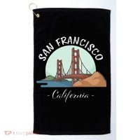 California San Francisco Gift Golden Gate Bridge Souvenir Golf Towel thumb 0