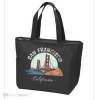 California San Francisco Gift Golden Gate Bridge Souvenir Tote Bag thumb 3