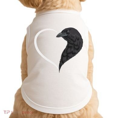 Crow S For Women Heart Cute Crow Doggie Tank