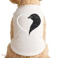 Crow S For Women Heart Cute Crow Doggie Tank thumb 0