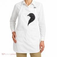 Crow S For Women Heart Cute Crow Apron thumb 2
