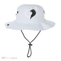 Crow S For Women Heart Cute Crow Bucket Hat thumb 0