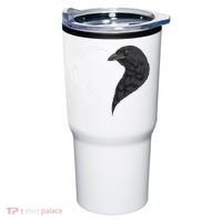 Crow S For Women Heart Cute Crow Tumbler thumb 0