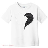 Crow S For Women Heart Cute Crow Toddler T-Shirt thumb 0