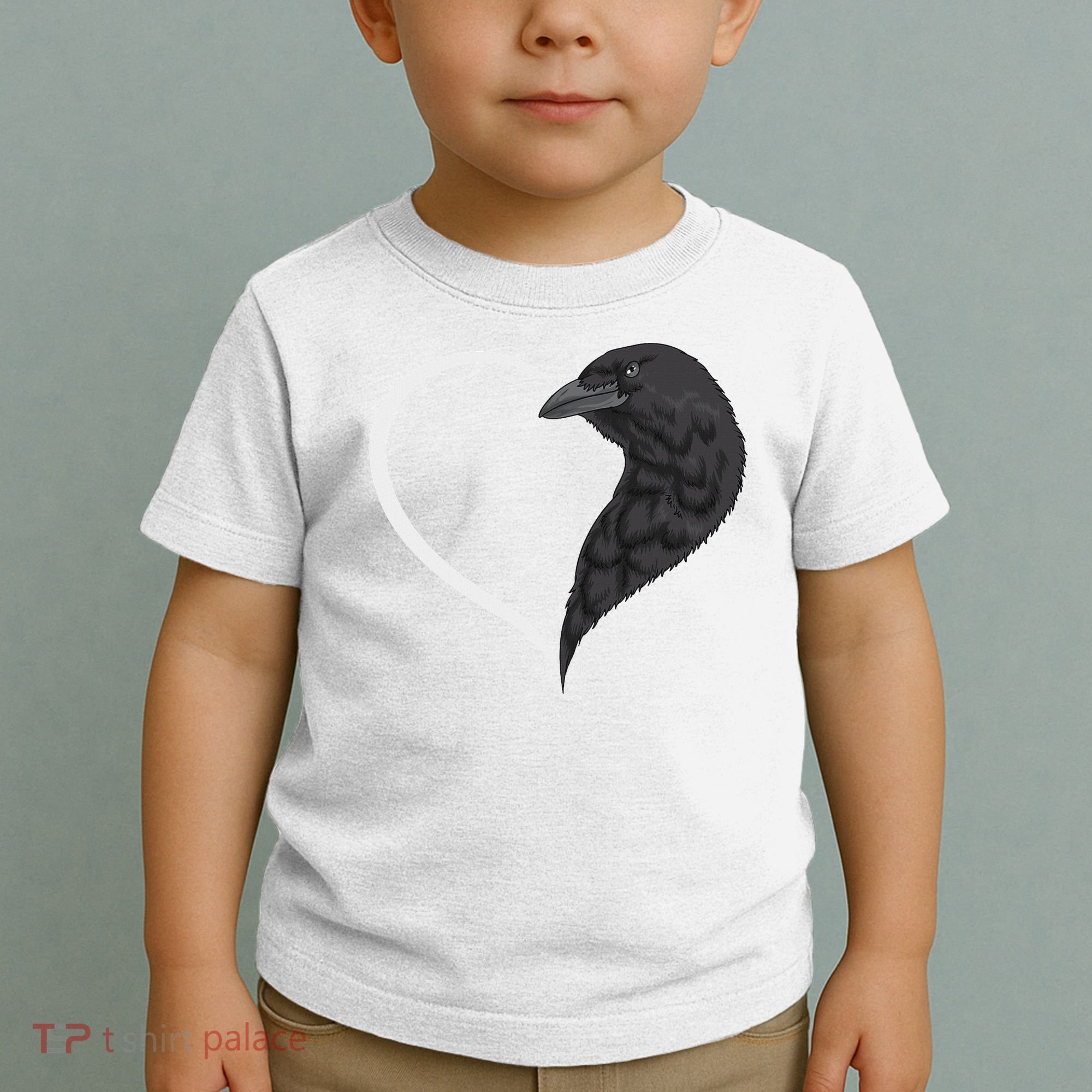 Crow S For Women Heart Cute Crow Toddler T-Shirt