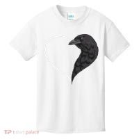 Crow S For Women Heart Cute Crow Kids T-Shirt thumb 0