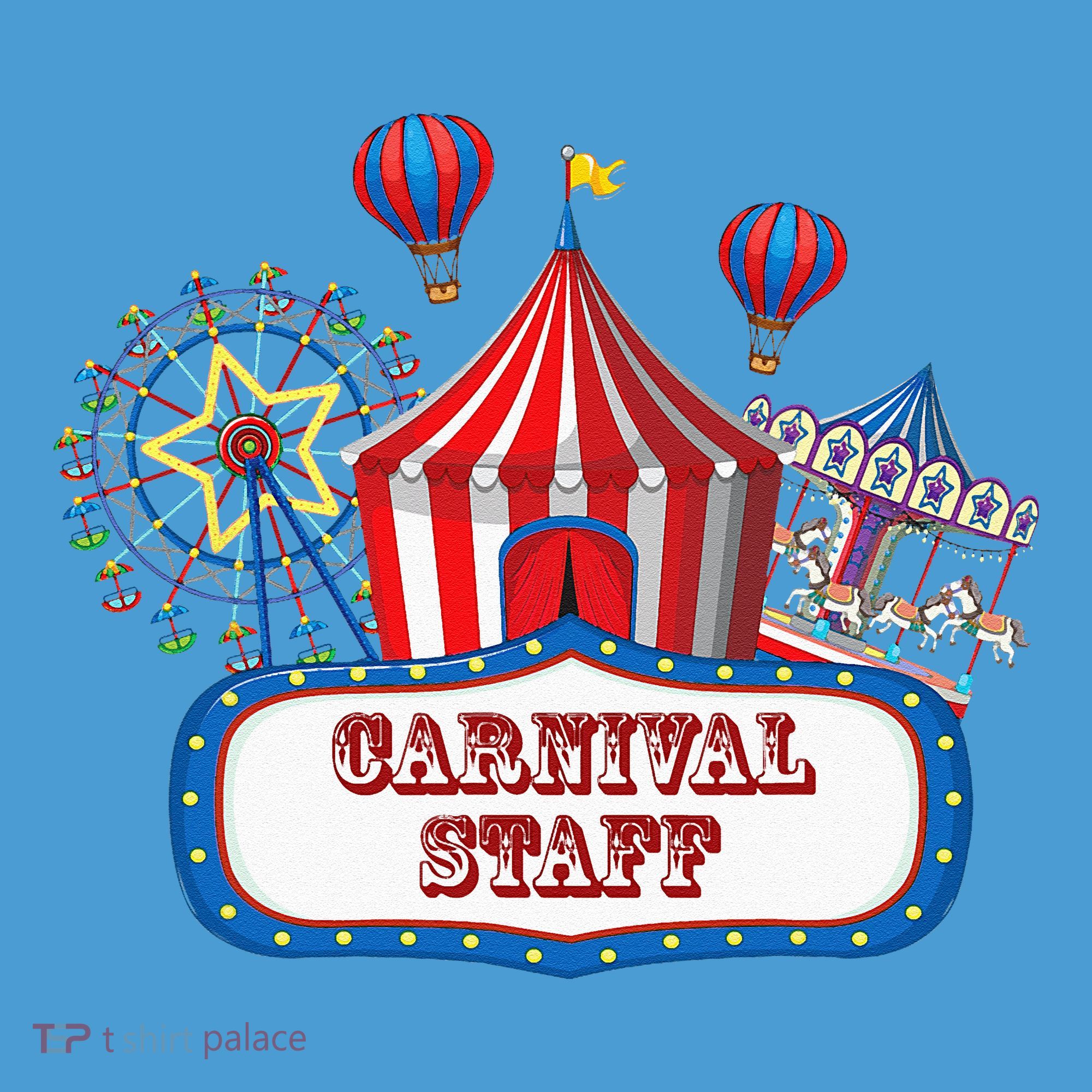 Carnival Staff For Circus Event Staff & Ringmaster Lover Tie Dye Hoodie