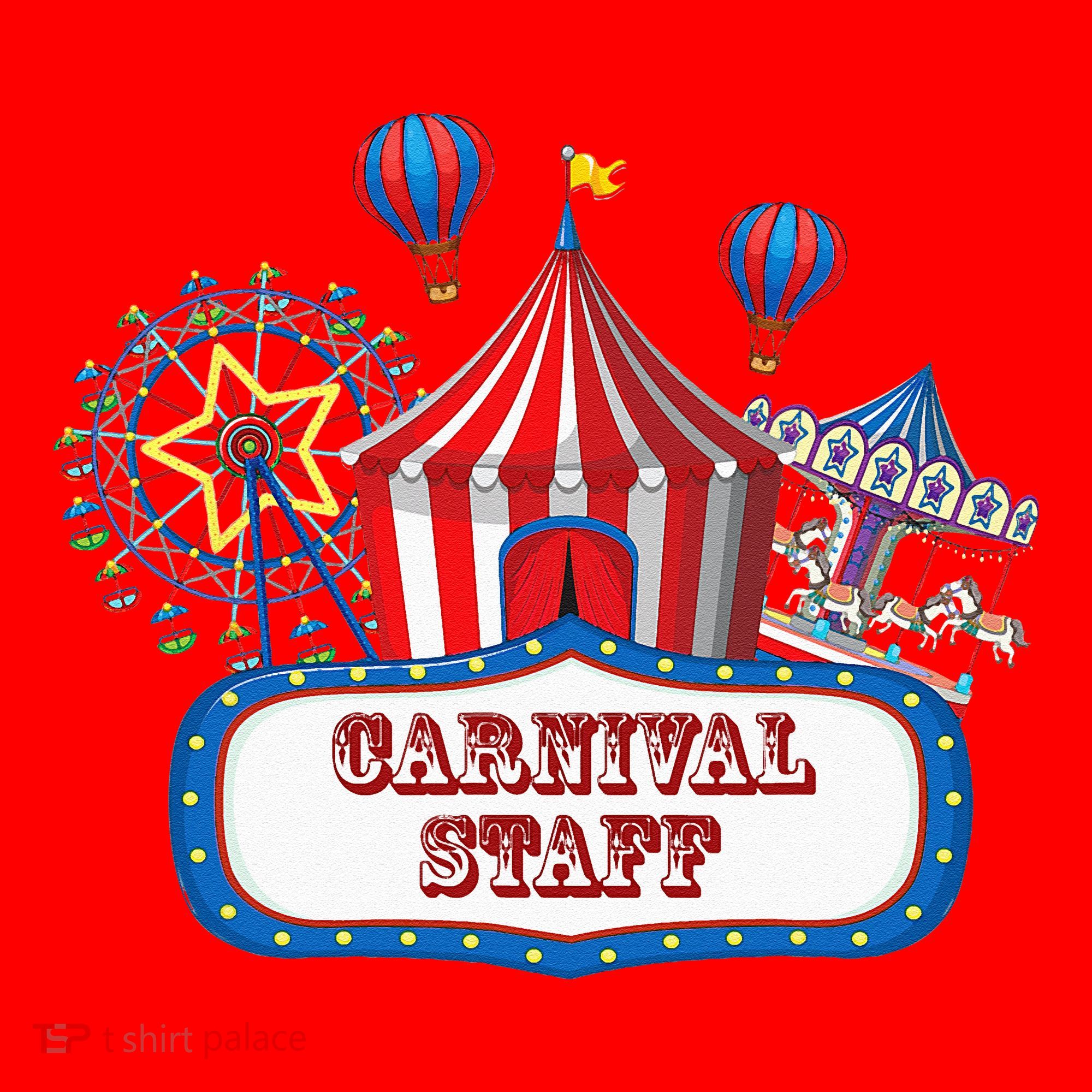 Carnival Staff For Circus Event Staff & Ringmaster Lover Santa Hat