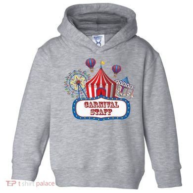 Carnival Staff For Circus Event Staff & Ringmaster Lover Toddler Hoodie