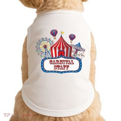Carnival Staff For Circus Event Staff & Ringmaster Lover Doggie Tank