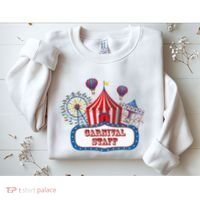 Carnival Staff For Circus Event Staff & Ringmaster Lover Sweatshirt thumb 2