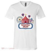 Carnival Staff For Circus Event Staff & Ringmaster Lover V-Neck T-Shirt thumb 0
