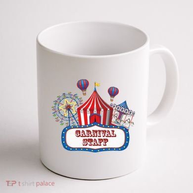 Carnival Staff For Circus Event Staff & Ringmaster Lover Coffee Mug back